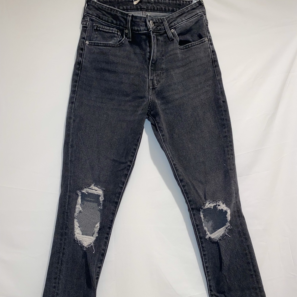 Levi High Rise Skinny Jeans